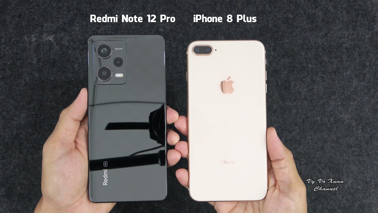 Comparação entre iPhone 8 Plus e Redmi Note 12 Pro: Qual é o melhor?